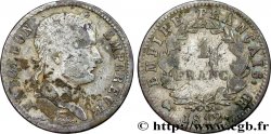 1 franc Napoléon Ier tête laurée, Empire français 1812 Strasbourg F.205/44 B+ 