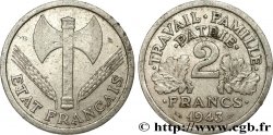 2 francs Francisque 1943 Beaumont-Le-Roger F.270/3