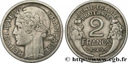 2 francs Morlon, aluminium 1945 Beaumont-Le-Roger F.269/6