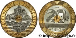 Essai de 20 francs Mont Saint-Michel 1992 Pessac F.403/1 MS 