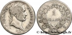 1 franc Napoléon Ier tête laurée, Empire français 1813 Bordeaux F.205/64