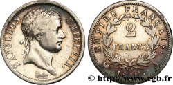 2 francs Napoléon Ier tête laurée, Empire français 1812 Paris F.255/38