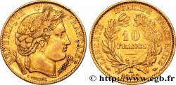 10 francs or Cérès, IIe République 1850 Paris F.504/1