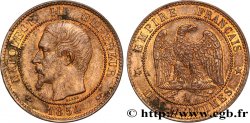 Dix centimes Napoléon III, tête nue 1854 Paris F.133/11