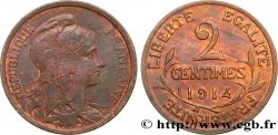 2 centimes Daniel-Dupuis 1914 Paris F.110/17