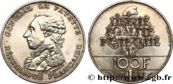 100 francs Égalité - La Fayette 1987  F.455/2 TTB+ 