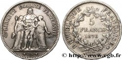 5 francs Hercule 1876 Paris F.334/17 TB25 