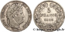 5 francs IIe type Domard 1833 Nantes F.324/26
