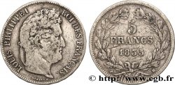 5 francs IIe type Domard 1835 Toulouse F.324/49