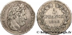 5 francs IIe type Domard 1836 Lille F.324/60
