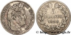 5 francs IIe type Domard 1838 Paris F.324/68