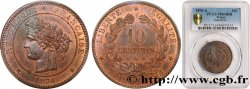 10 centimes Cérès 1876 Paris F.135/16 MS64 PCGS