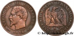 Cinq centimes Napoléon III, tête nue 1854 Paris F.116/8