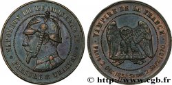 Médaille satirique Cu 32, type C “Chouette monétaire” 1870  Schw.C3b 