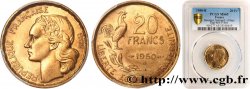 20 francs Georges Guiraud, 4 faucilles 1950 Beaumont-Le-Roger F.401/3