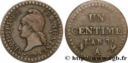 Un centime Dupré, 7 normal 1799 Paris F.100/15 TB25 