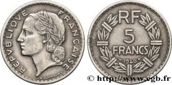 5 francs Lavrillier en aluminium 1946 Castelsarrasin F.339/8