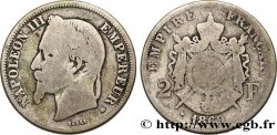 2 francs Napoléon III, tête laurée 1869 Paris F.263/10