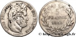 5 francs, IIe type Domard 1839 Paris F.324/75