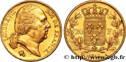20 francs or Louis XVIII, tête nue 1819 Paris F.519/15