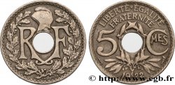 5 centimes Lindauer, petit module 1922 Poissy F.122/5