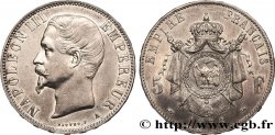 5 francs Napoléon III, tête nue 1856 Paris F.330/6 SPL 