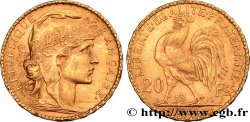 20 francs or Coq, Dieu protège la France 1905 Paris F.534/10