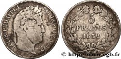 5 francs IIe type Domard 1832 Lille F.324/13