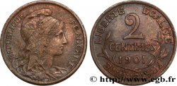 2 centimes Daniel-Dupuis 1901 Paris F.110/6