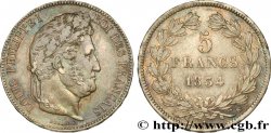 5 francs IIe type Domard 1834 Bordeaux F.324/35
