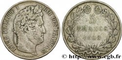 5 francs IIIe type Domard 1848 Bordeaux F.325/19