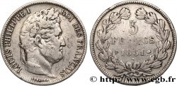 5 francs Ier type Domard, tranche en creux 1831 Lyon F.319/2
