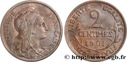 2 centimes Daniel-Dupuis 1901 Paris F.110/6 SUP55 