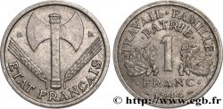1 franc Francisque, légère 1944 Beaumont-Le-Roger F.223/6