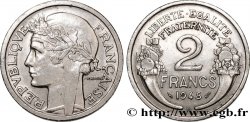 2 francs Morlon, aluminium 1945 Beaumont-Le-Roger F.269/6
