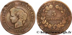 5 centimes Cérès 1879 Paris F.118/19