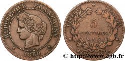 5 centimes Cérès 1880 Paris F.118/21