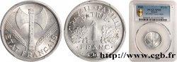 1 franc Francisque, lourde, premiers exemplaires avec les croix 1942 Paris F.222/3 var.