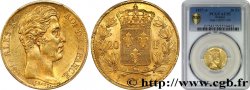 20 francs or Charles X 1827 Paris F.520/6 SUP55 PCGS