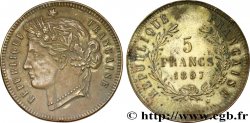 Monnaie de fantaisie au module de 5 francs 1897  