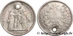 5 francs Hercule, dite “Camélinat” 1871 Paris F.334/4