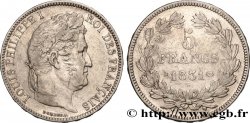 5 francs, Ier type Domard, tranche en relief 1831 Lyon F.320/4