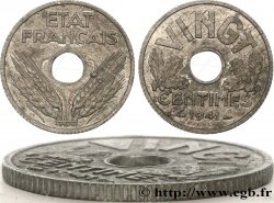 VINGT centimes État français, cannelures larges 1941  F.152/3