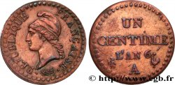 Un centime Dupré, grand 6 1798 Paris F.100/4 SUP 
