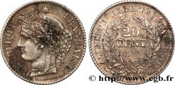 20 centimes Cérès, IIe République 1850 Paris F.146/2 SUP55 
