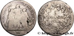 5 francs Union et Force, Union serré, seulement gland extérieur 1798 Bayonne F.288/70