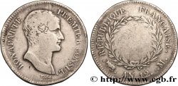5 francs Bonaparte Premier Consul, Flan large 1804 Toulouse F.301/20