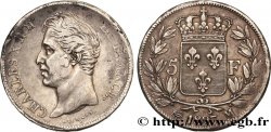 5 francs Charles X, 2e type 1827 Toulouse F.311/9