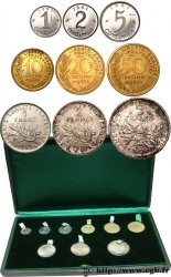 Boîte de Neuf essais de la Commission Monétaire de 1959 n.d. Paris GEM.274 2