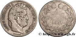 5 francs Ier type Domard, tranche en relief 1831 Strasbourg F.320/3